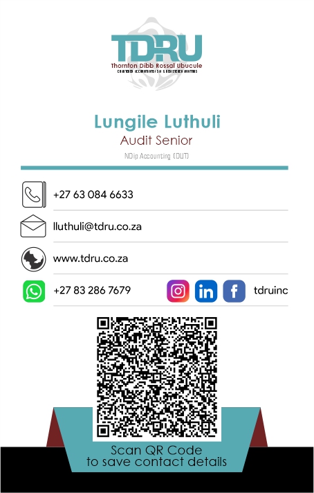 Lungile Luthuli's Business Card
